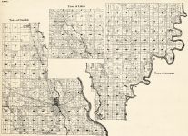 Juneau County - Necedah, Lisbon, Armenia, Wisconsin State Atlas 1930c
